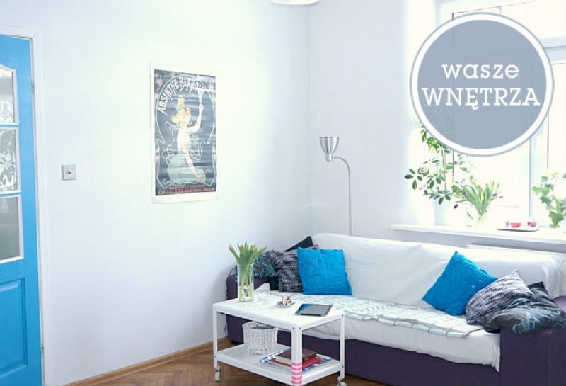 Mieszkanie Kasi i Tomka - salon wasze wnętrza, jak mieszkają polacy, prawdziwe mieszkania, prawdziwe wnętrza czytelników