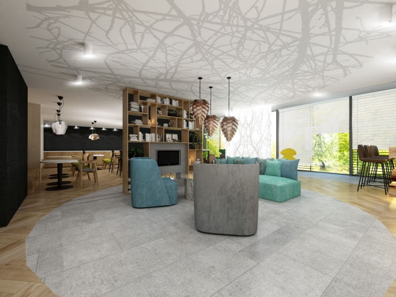 Projekt wnętrz hotelu Ibis Styles Tomaszów Lubelski Projekt wnętrz hotelu Ibis Styles Tomaszów Lubelski