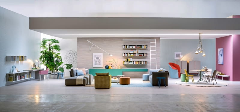 lampa wisząca Hanna, z mosiądzu i malowanego na biało aluminium to współczesny żyrandol zainspirowany stylem vintage. Wzór, Delightfull