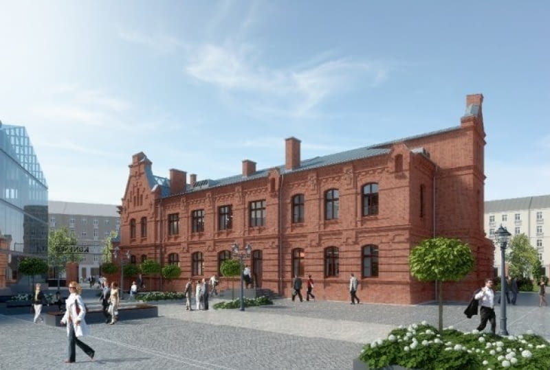 Lofty na warszawskiej Pradze, w budynku dawnej fabryki wódek Koneser. Lofty na warszawskiej Pradze, w budynku dawnej fabryki wódek Koneser.
