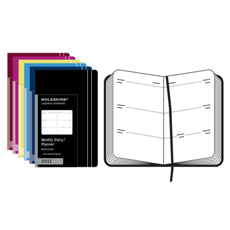 kalendarz moleskine kalendarz 2011, design