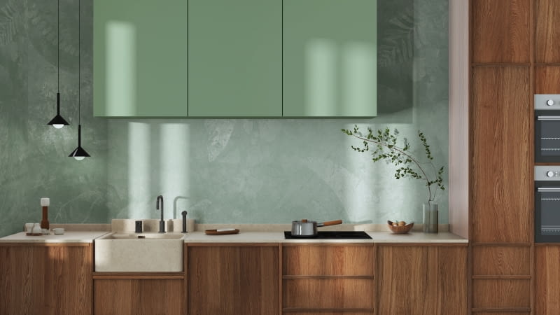 Kolorowa zabudowa meblowa Kolorowa zabudowa meblowa