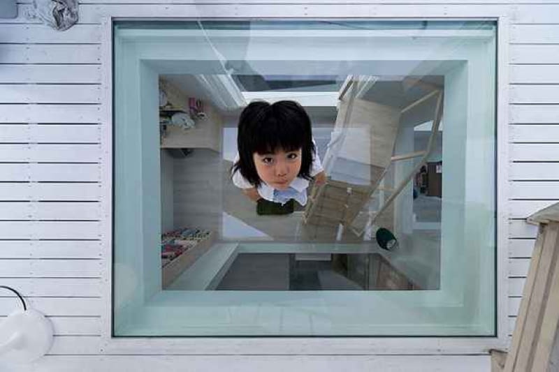 Oniryczny House H w Tokio projektu Sou Fujimoto japońska architektura, minimalizm, sou fujimoto, dom jednorodzinny