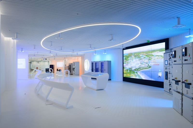 GE Custom Experience Center Futurystyczna przestrzeń w Bielsku-Białej