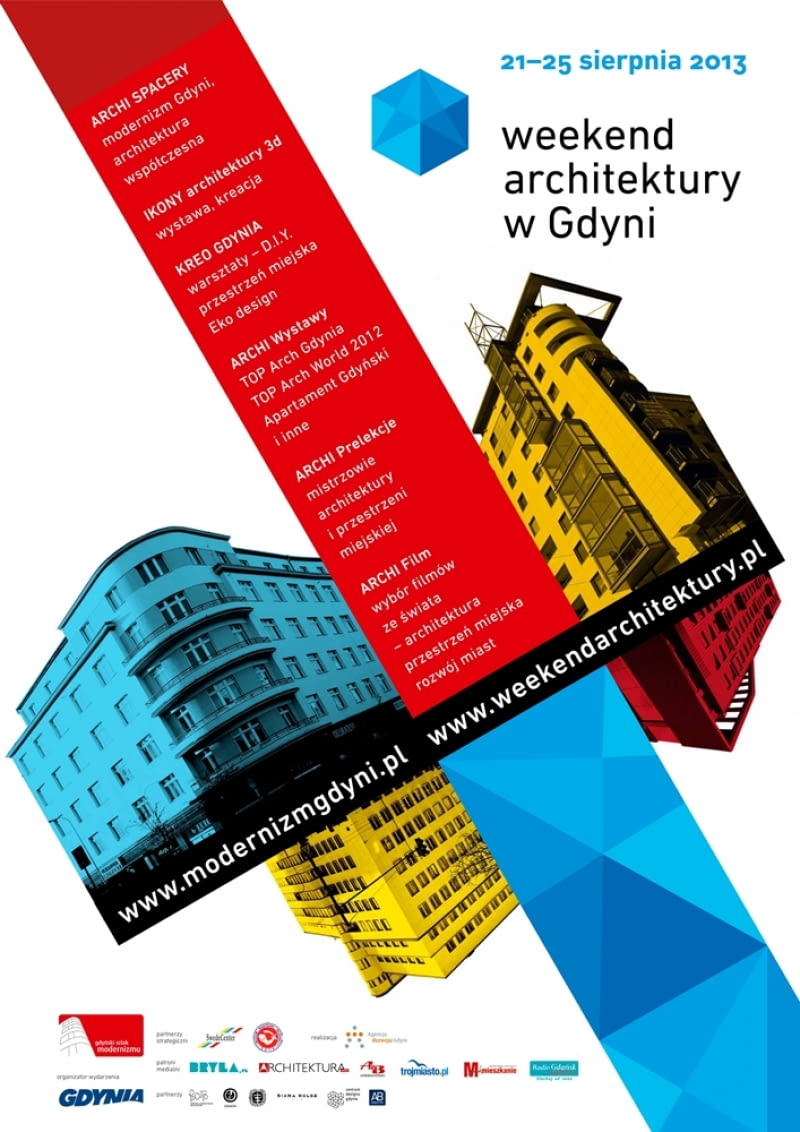 Plakat III edycji Weekendu Architektury Plakat III edycji Weekendu Architektury
