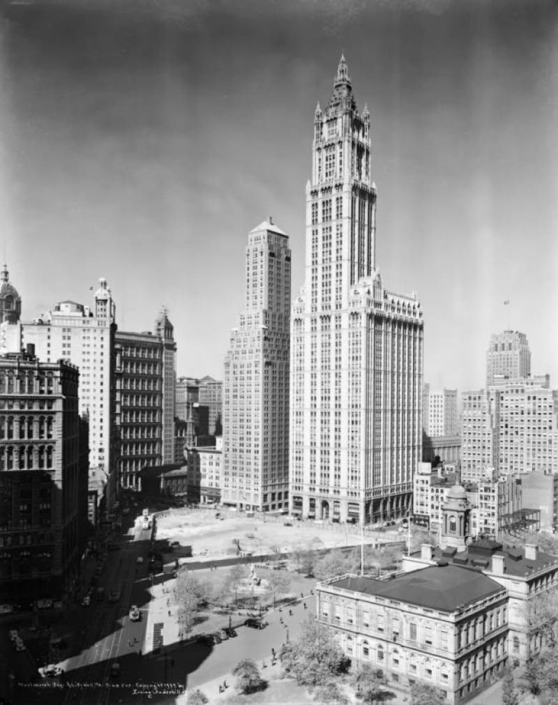 Woolworth Building w Nowym Jorku wieżowce, chicago, nowy jork, woolworth building, Monadnock Building