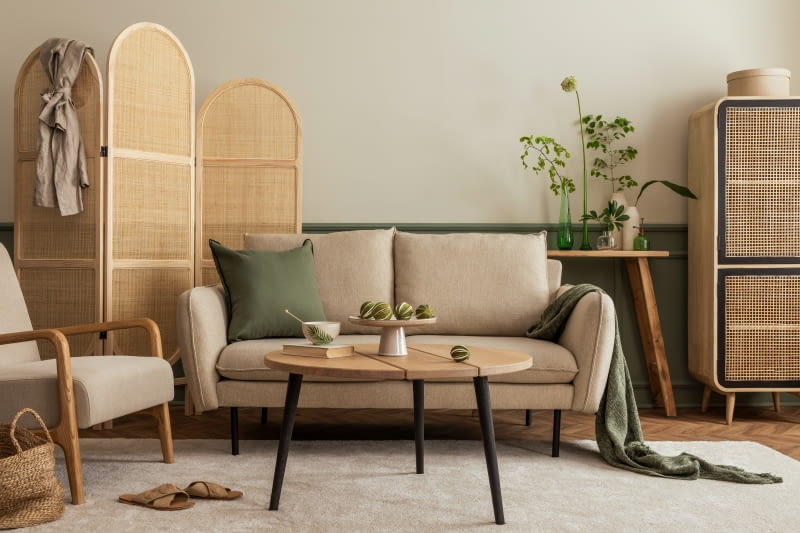 Kolor kaszmirowy w aranżacji wnętrz