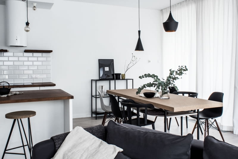 Warszawskie mieszkanie pełne miłości i północnych klimatów