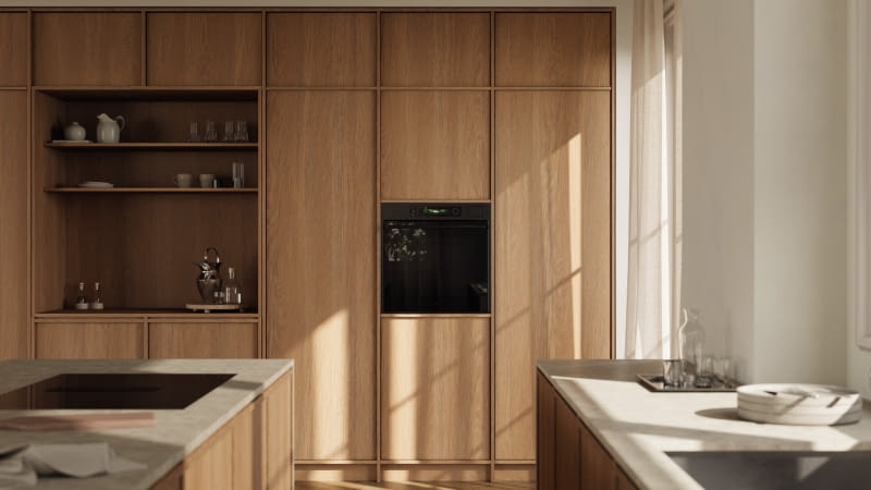 Piekarnik 5w1 - z mikrofalówką i funkcją gotowania na parze Piekarnik 5w1 - z mikrofalówką i funkcją gotowania na parze