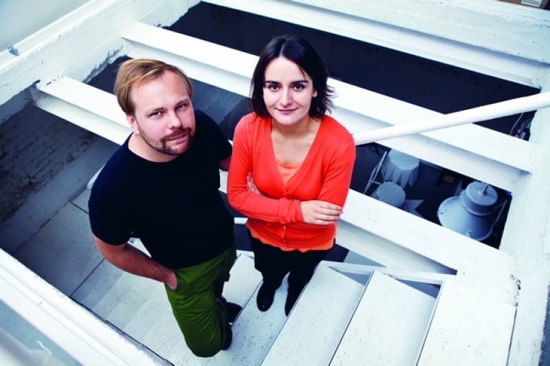 Marcin Garbacki i Karolina Tunajek z pracowni Projekt Praga Marcin Garbacki i Karolina Tunajek z pracowni Projekt Praga