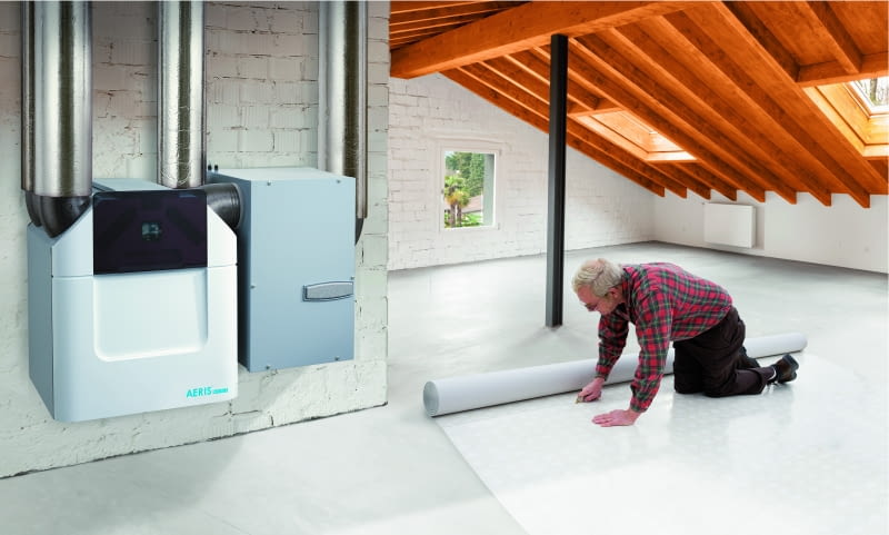 Rekuperacja na poddaszu