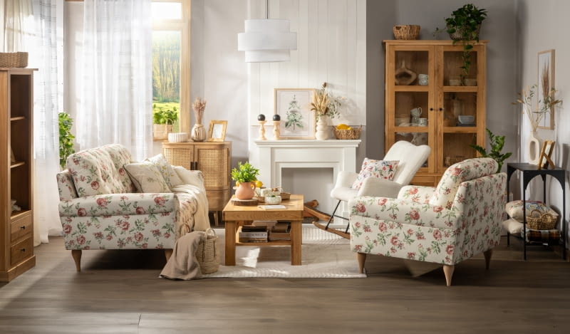 Salon w stylu cottage – jak stworzyć przytulne wnętrze z duszą? Salon w stylu cottage – jak stworzyć przytulne wnętrze z duszą?