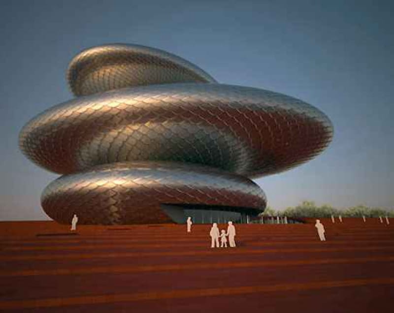 Sterta spodków, czyli projekt opery w Zhuhai w Chinach projektu SPF architects projekt, azja, architektura, publiczne, chiny, opera