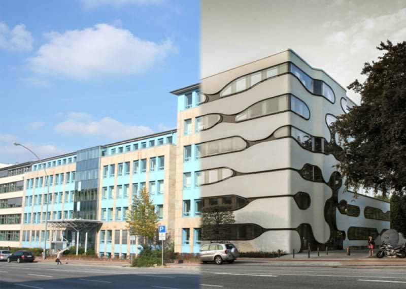 Schlump One - przed i po modernizacji Schlump One - przed i po modernizacji