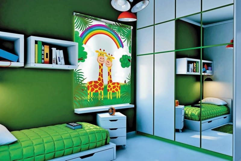 Fotoroleta Żyrafy, zaciemniająca, mocowana na drążku, 70 x 100 cm, 235 zł, fotorolety.com Fotoroleta Żyrafy, zaciemniająca, mocowana na drążku, 70 x 100 cm, 235 zł, fotorolety.com