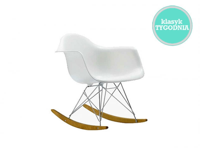 RAR; projekt: Ray i Charles Eames RAR; projekt: Ray i Charles Eames, Vitra, fotel na biegunach