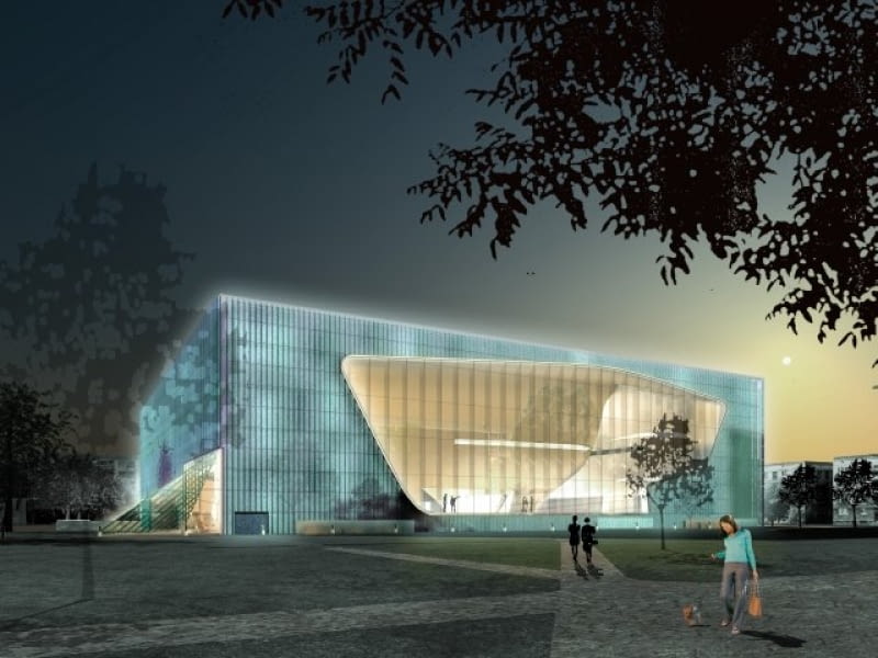 Projekt Muzeum Historii Żydów Polskich autorstwa fińskiej pracowni Lahdelma & Mahlamäki muzeum, projekt, budowa, Lahdelma & Mahlamäki, warszawa, architektura polska, zydzi polscy