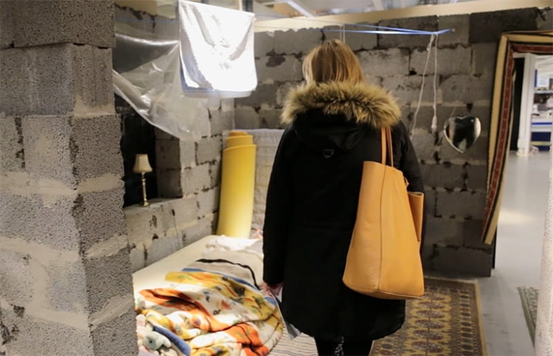25 m kw. Syrii IKEA wprowadziła replikę syryjskiego domu w swoim flagowym sklepie