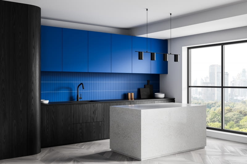 Matowe wykończenia mebli