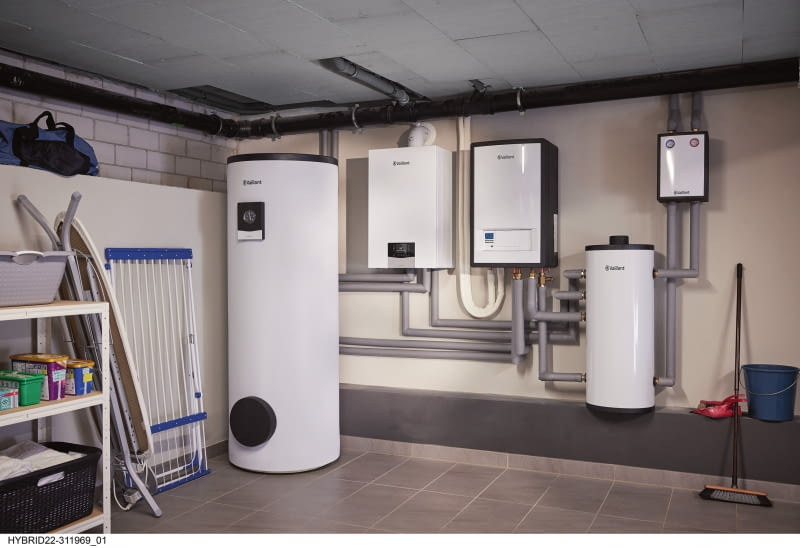 Ogrzewanie  hybrydowe – różne technologie  w jednym domu