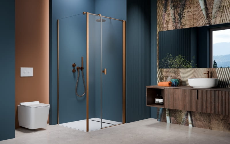 Radaway Nes Brushed Copper KDS I Radaway Nes Brushed Copper KDS I