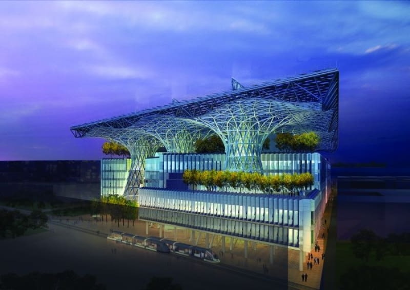 Masdar Headquarters w Abu Dhabi proj. Adrian Smith + Gordon Gill Architecture. Masdar Headquarters w Abu Dhabi proj. Adrian Smith + Gordon Gill Architecture.