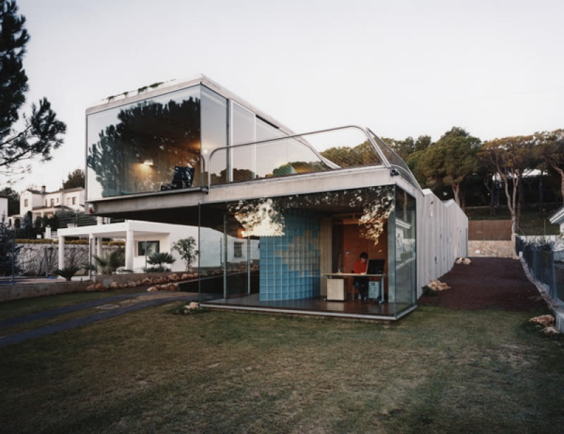 Villa Bio, Llers, Girona, Hiszpania; projekt: Cloud 9 - Enric Ruiz-Geli Cloud 9 - Enric Ruiz-Geli, bio villa