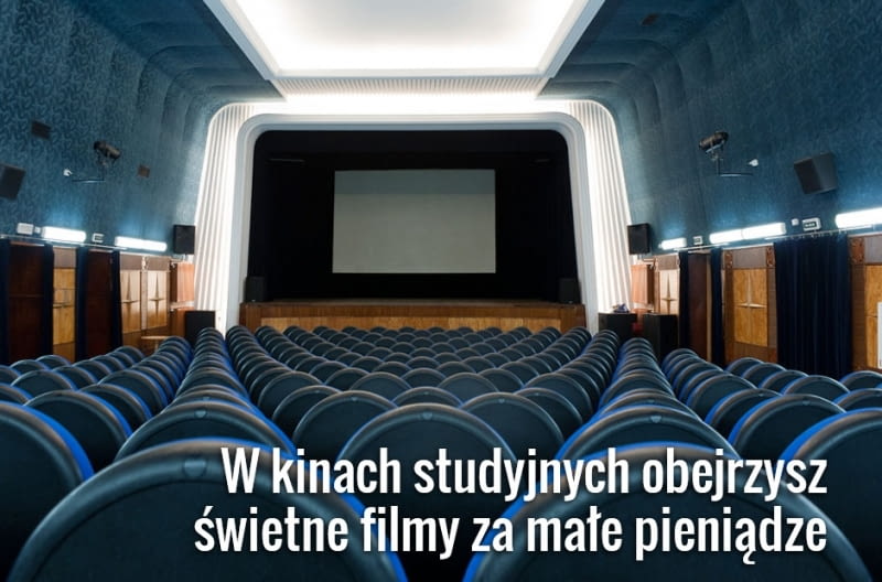 Bilety na weekendowe seanse w sieciowych kinach są bardzo drogie. Na szczęście są też inne możliwości, np. wycieczka do mniejszego kina studyjnego Bilety na weekendowe seanse w sieciowych kinach są bardzo drogie. Na szczęście są też inne możliwości, np. wycieczka do mniejszego kina studyjnego