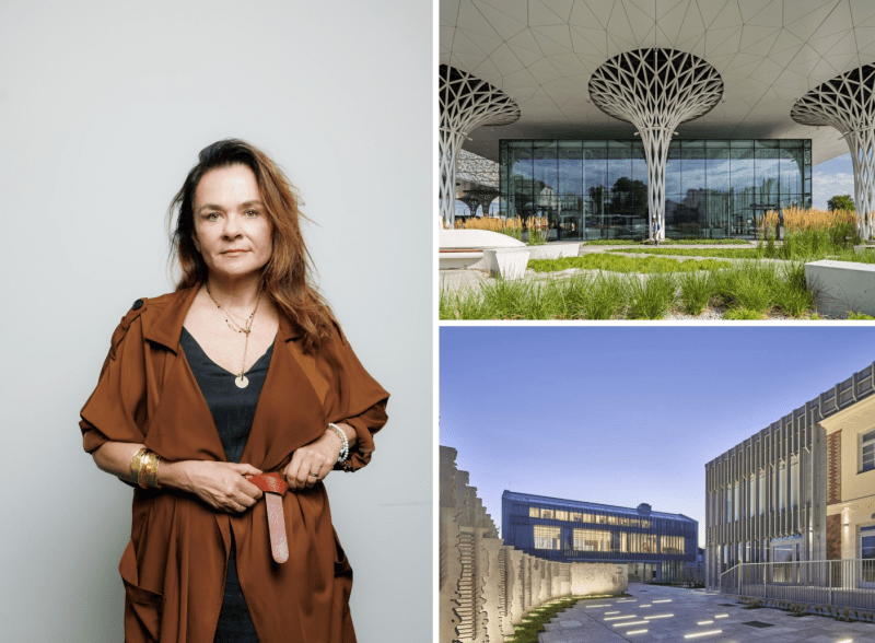 Z lewej: Magdalena Federowicz-Boule; Z prawej na górze: Dworzec Metropolitalny w Lublinie; Z prawej na dole: Dom Pamięci Obławy Augustowskiej Z lewej: Magdalena Federowicz-Boule; Z prawej na górze: Dworzec Metropolitalny w Lublinie; Z prawej na dole: Dom Pamięci Obławy Augustowskiej