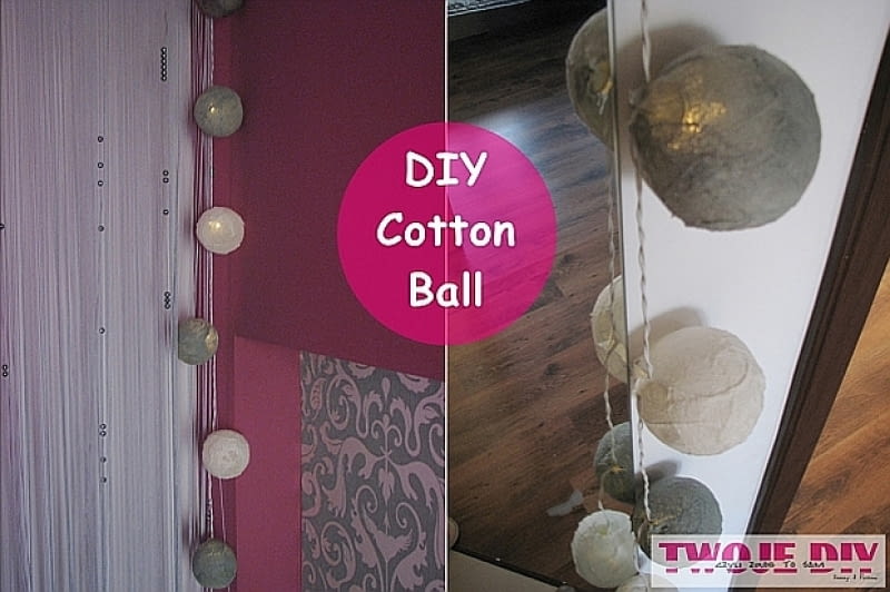 DIY - cotton ball cotton ball, diy, jak zrobić cotton ball, zrób to sam