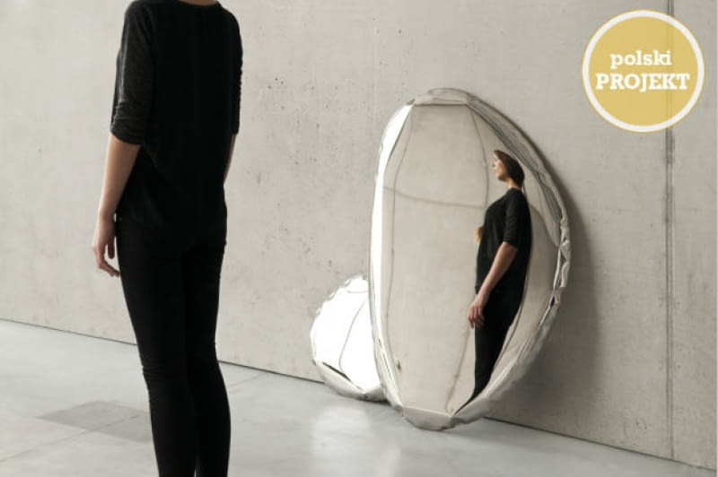 Tafla - stalowe lustra od Zieta Prozessdesign. FiDU, Tafla, Zięta, Oskar Zięta, Zieta Prozessdesign, Lustra