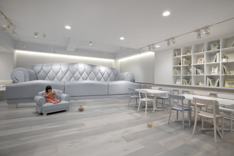 wnętrza Tokyo Baby Cafe; projekt: Nendo wnętrza Tokyo Baby Cafe; projekt: Nendo