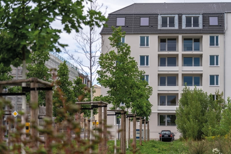 Budynek wielorodzinny w Dreźnie