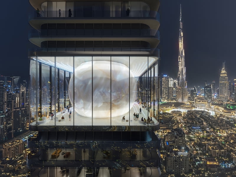 Inaura w Dubaju. Proj. MVRDV