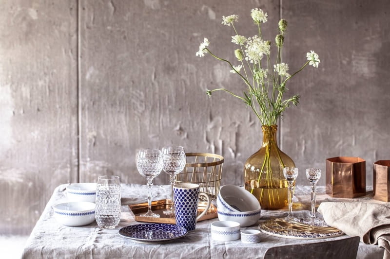 Kolekcja "Polski stół" to dwa zestawy śniadaniowe i zestaw deserowy. polski stół, polski design, porcelana, ceramika