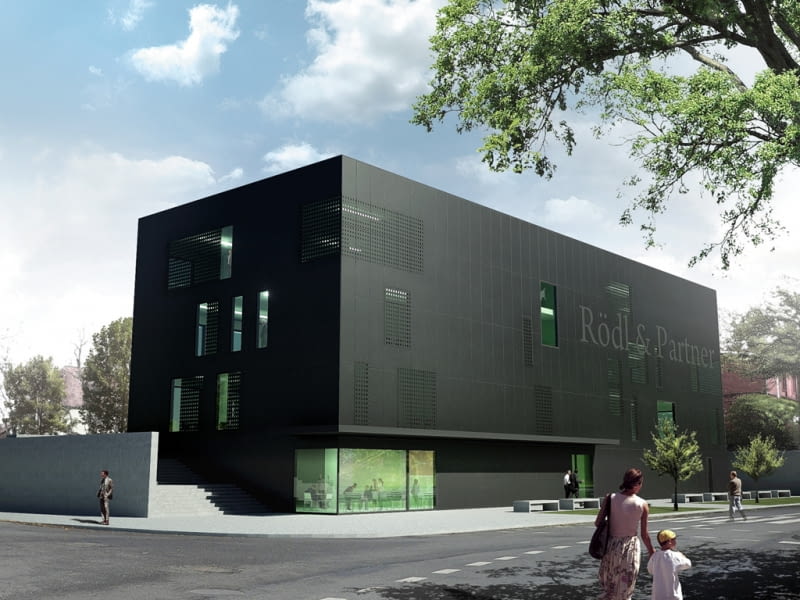 Biurowiec Rödl und Partner w Gliwicach biurowce, architektura, medusa group, gliwice, biurowiec, polska, roedl and partner