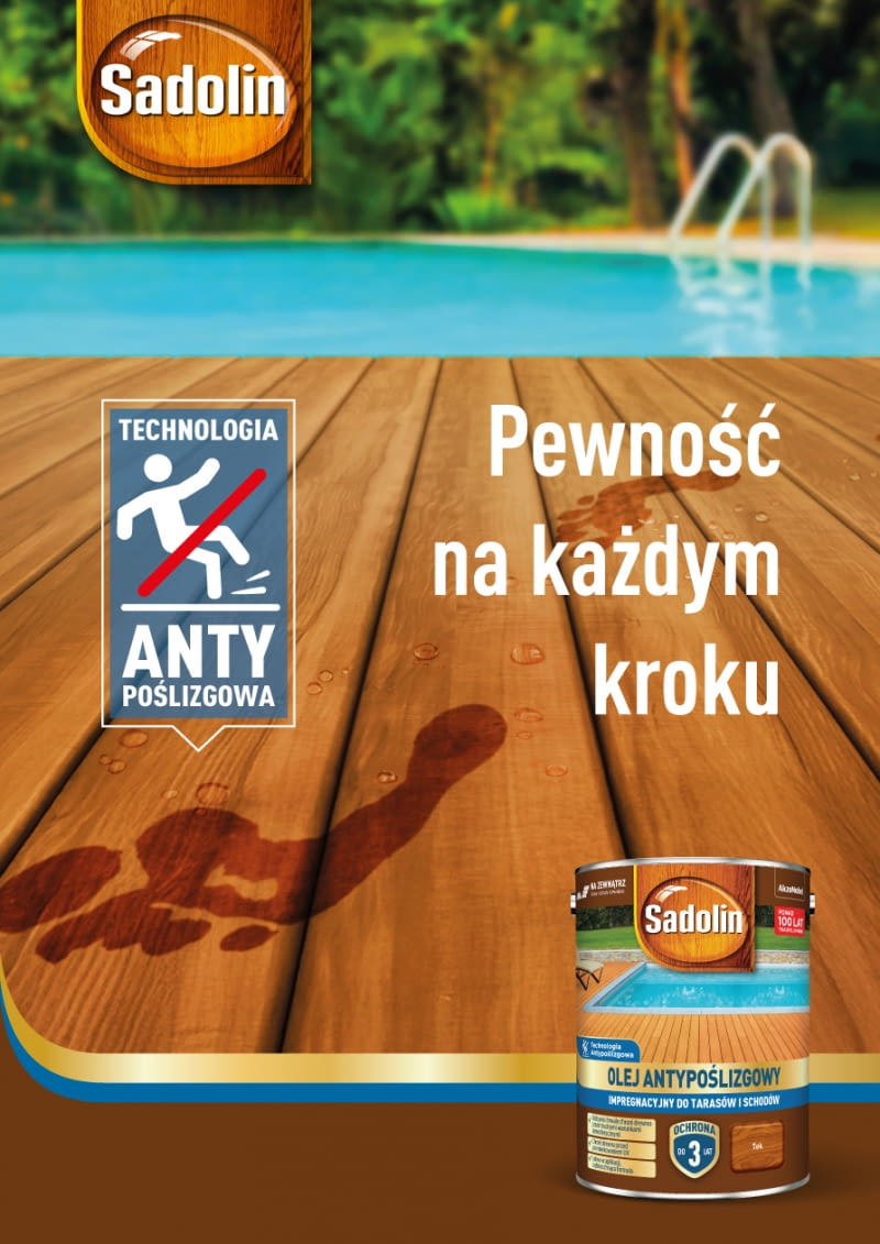 Olej Antypoślizgowy do drewnianych tarasów i schodów – trwałość, estetyka i bezpieczeństwo w jednym Olej Antypoślizgowy do drewnianych tarasów i schodów – trwałość, estetyka i bezpieczeństwo w jednym