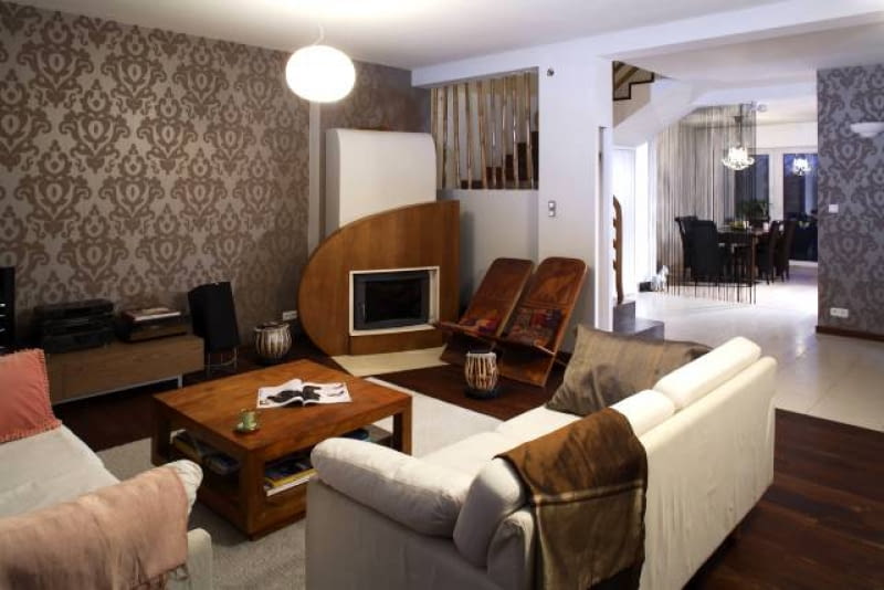 WNETRZA LACZENIE STYLOW POKOJ MEBLE