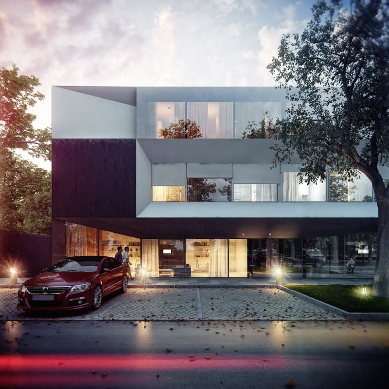 KOOPERATYWA - projekt budynku wielorodzinnego KOOPERATYWA - projekt budynku wielorodzinnego