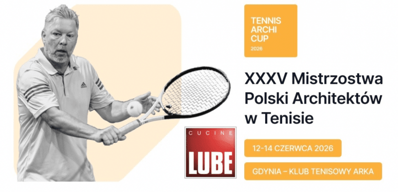XXXV Mistrzostwa Polski Architektów w Tenisie już w czerwcu w Gdyni