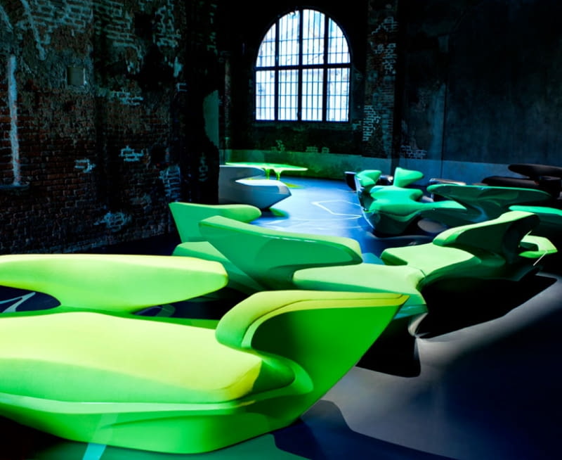 Sofa Zephyr. Projekt: Zaha Hadid dla marki Cassina Sofa Zephyr. Projekt: Zaha Hadid dla marki Cassina