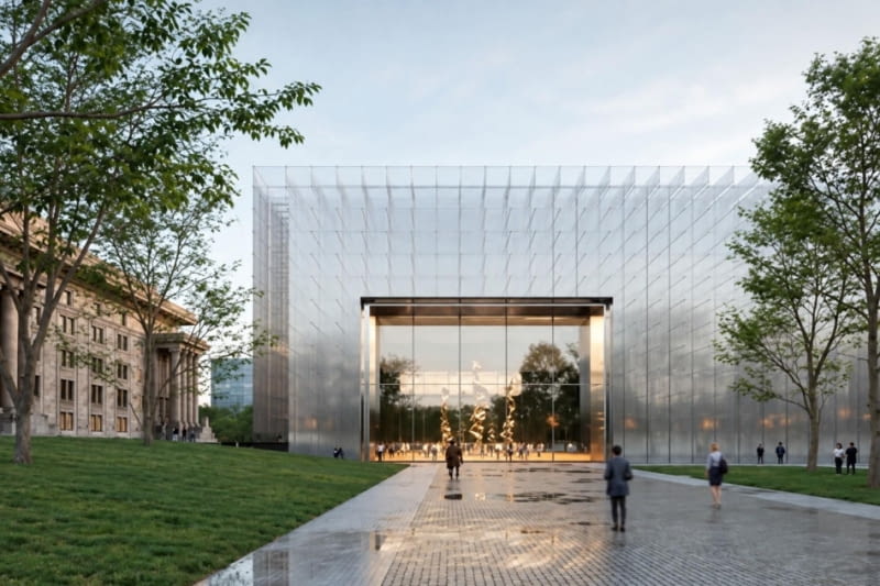 Nowa koncepcja TR Warszawa. Proj. Thomas Phifer Nowa koncepcja TR Warszawa. Proj. Thomas Phifer