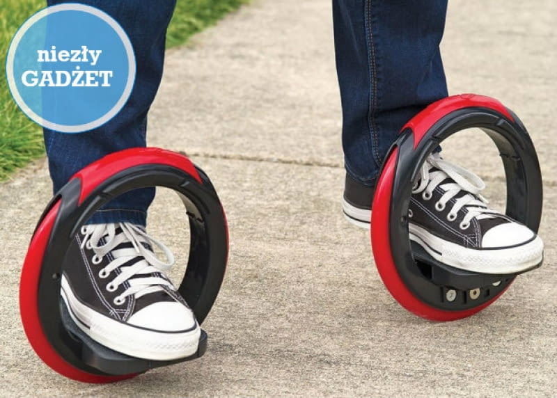 Okrągłe rolki; proj. Hammacher Schlemmer okrągłe rolki, nowoczesne rolki, nowoczesne łyżworolki