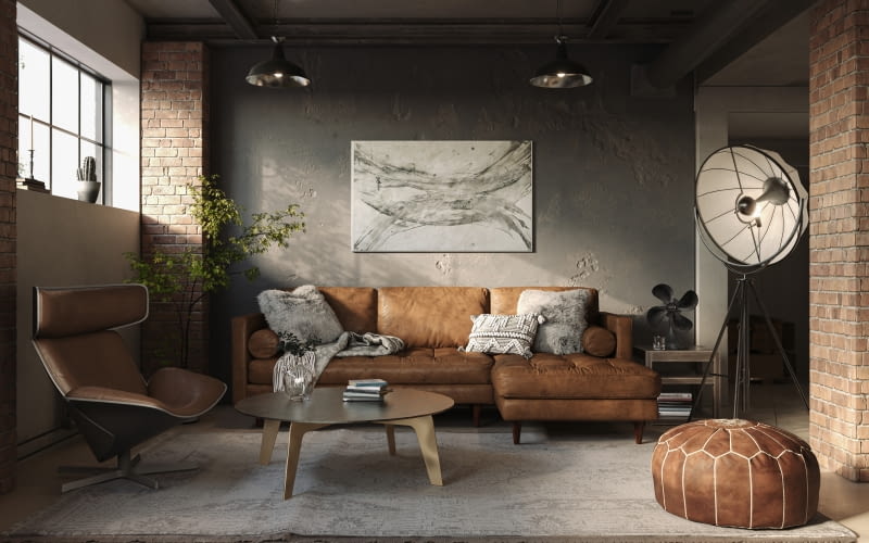 Metal we wnętrzach - pomysły na wykorzystanie