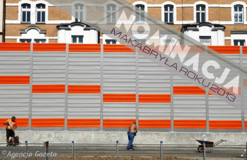 Ekrany akustyczne w centrum w Chorzowie Ekrany akustyczne w centrum w Chorzowie