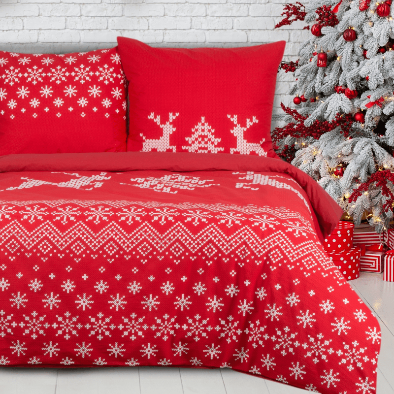 Sypialnia w świątecznej odsłonie Sypialnia w świątecznej odsłonie