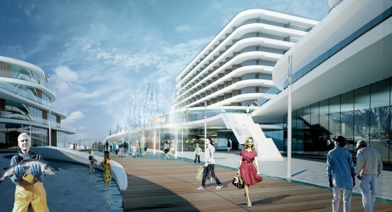 Kompleks Baltic Park Molo ze Świnoujścia. Kompleks Baltic Park Molo ze Świnoujścia.