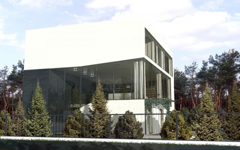 Projekt domu jednorodzinnego autorstwa Marcina Grzyba i Włodzimierza Sidorczuka współtworzących pracownię architektoniczną SIGR sc wasze projekty, polska architektura, dom, sigr