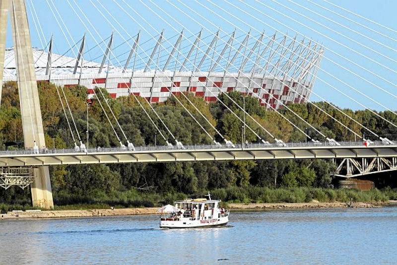 Stadion Narodowy w Warszawie, główna arena rozgrywek piłkarskich na Euro 2012 Stadion Narodowy w Warszawie, główna arena rozgrywek piłkarskich na Euro 2012