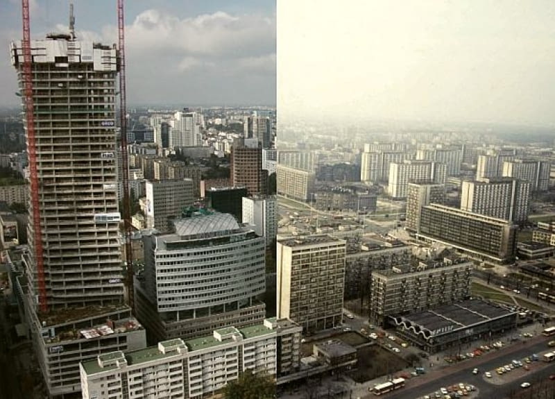 Wątek "Porównanie Warszawy 1990-2010" Wątek "Porównanie Warszawy 1990-2010"